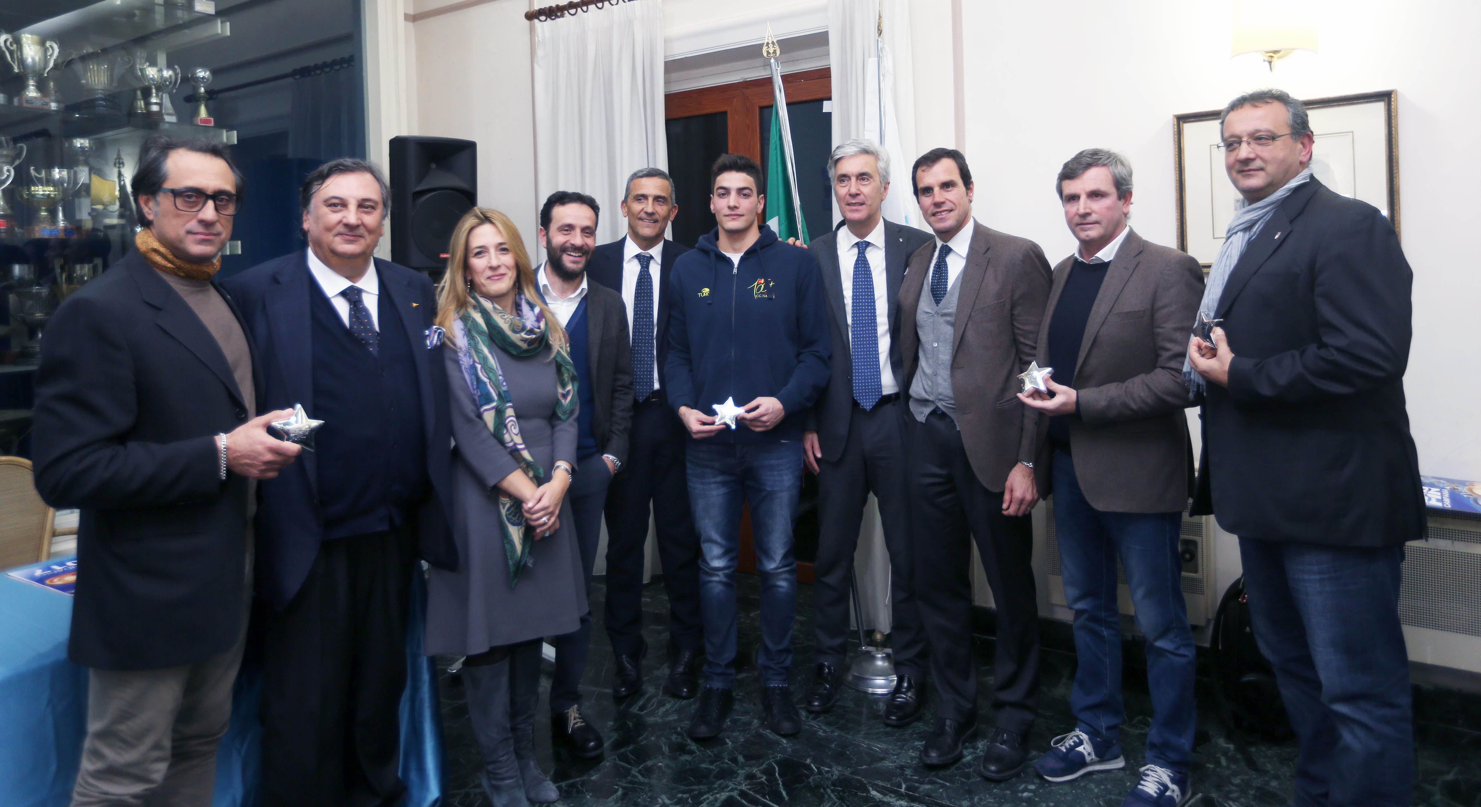 FIN Campania, i campioni del 2016 premiati al Molosiglio - 1 - GUARDA ORA